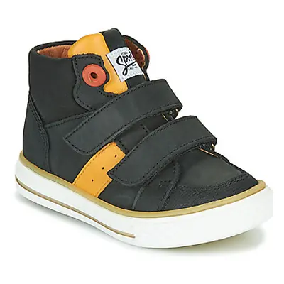 GBB KIMMY boys's Children's Shoes (High-top Trainers) in Black