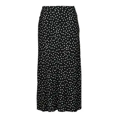 Ikks JUP LG POIS women's Skirt in Black