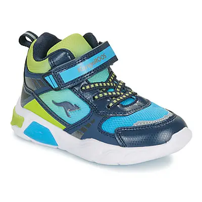 Kangaroos K-SLB Clave Mid EV boys's Children's Shoes (High-top Trainers) in Marine