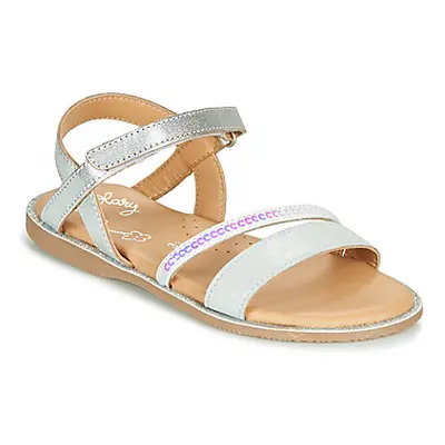 Little Mary DOLERON girls's Children's Sandals in Silver