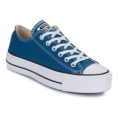 Converse CHUCK TAYLOR ALL STAR LIFT PLATFORM women's Shoes (Trainers) in Blue