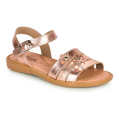 Citrouille et Compagnie KATAGUE girls's Children's Sandals in Brown