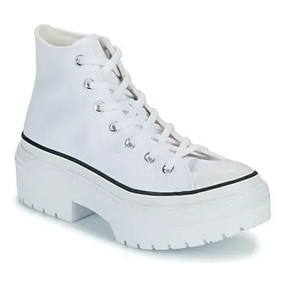 Converse CHUCK TAYLOR ALL STAR LUGGED HEEL PLATFORM women's Shoes (High-top Trainers) in White