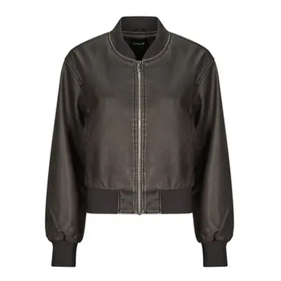 Only ONLJANE women's Leather jacket in Brown