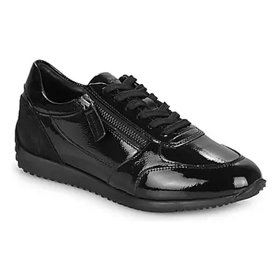 Geox D CALITHE women's Shoes (Trainers) in Black