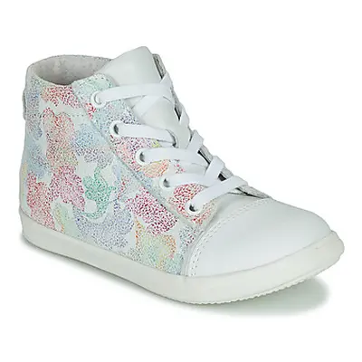 Little Mary VITAMINE girls's Children's Shoes (High-top Trainers) in White