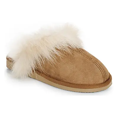 Shepherd EVELINA women's Slippers in Brown