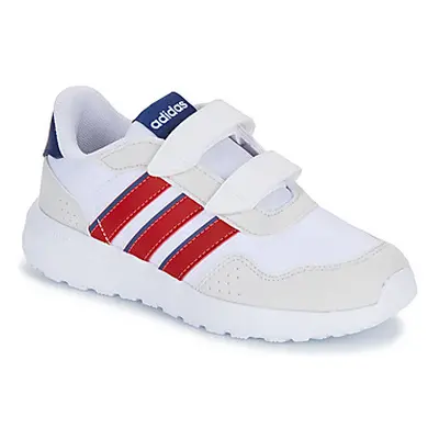 Adidas RUN 60s CF C boys's Children's Shoes (Trainers) in White