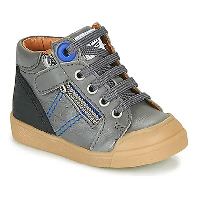 GBB ANATOLE boys's Children's Shoes (High-top Trainers) in Grey