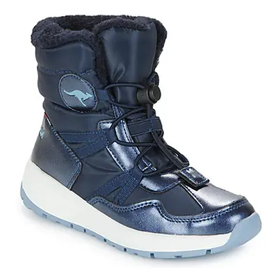 Kangaroos K-PE Ski RTX girls's Children's Snow boots in Blue