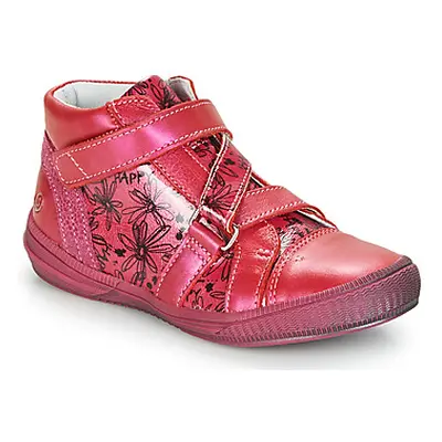 GBB RADEGONDE girls's Children's Shoes (High-top Trainers) in Pink