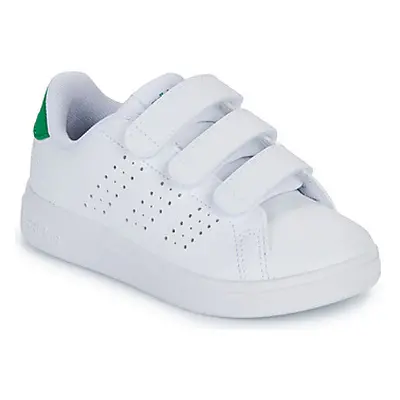 Adidas ADVANTAGE BASE 2.0 CF C boys's Children's Shoes (Trainers) in White