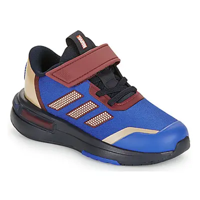 Adidas MARVEL MVL Racer EL K boys's Children's Shoes (Trainers) in Blue