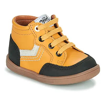 GBB VIGO boys's Children's Shoes (High-top Trainers) in Yellow