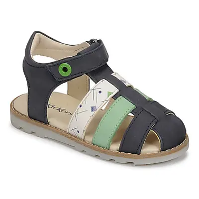 Kickers NOOPI boys's Children's Sandals in Marine