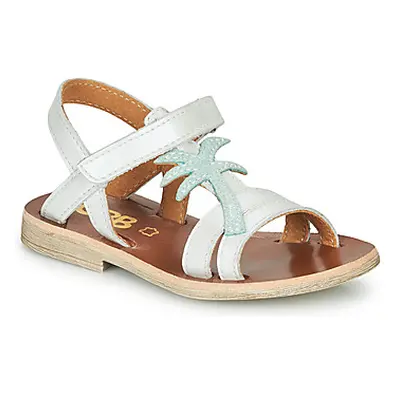 GBB SAPELA girls's Children's Sandals in White