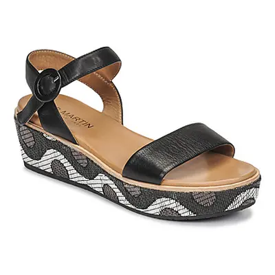 JB Martin CAT women's Sandals in Black