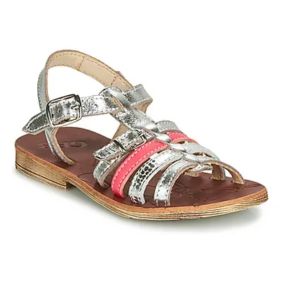 GBB BANGKOK girls's Children's Sandals in Silver