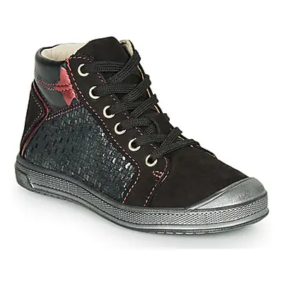 GBB ORENGETTE girls's Children's Shoes (High-top Trainers) in Black