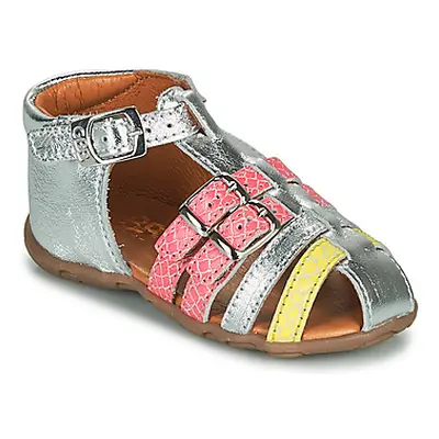 GBB RIVIERA girls's Children's Sandals in Silver