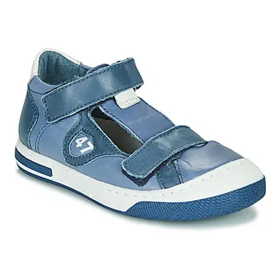 Little Mary LORENZO boys's Children's Shoes (Trainers) in Blue