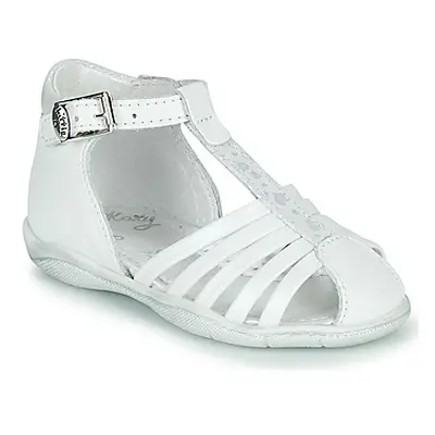 Little Mary VOLGA girls's Children's Sandals in White