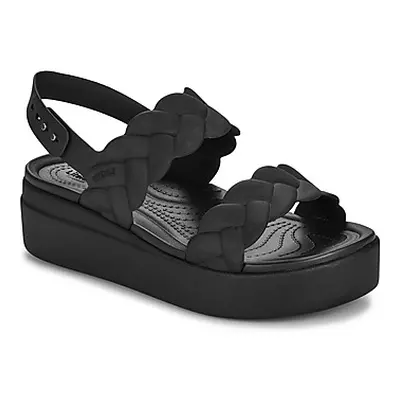 Crocs Brooklyn Woven Upper LW women's Sandals in Black