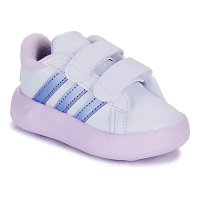 Adidas GRAND COURT 2.0 CF I girls's Children's Shoes (Trainers) in White