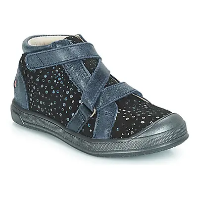 GBB NADEGE girls's Children's Shoes (High-top Trainers) in Blue