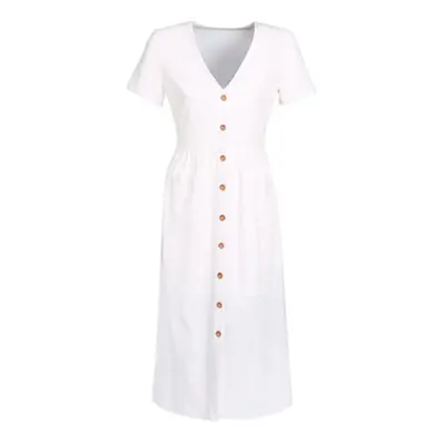 Betty London KIGAGE women's Long Dress in White