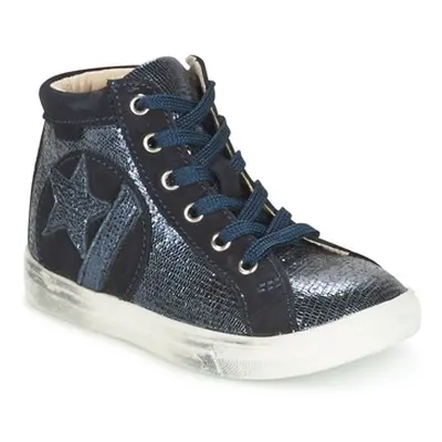 GBB MARTA girls's Children's Shoes (High-top Trainers) in Blue