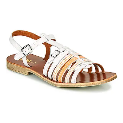 GBB BANGKOK girls's Children's Sandals in White