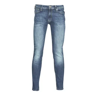 Jack & Jones JJILIAM men's Skinny Jeans in Blue