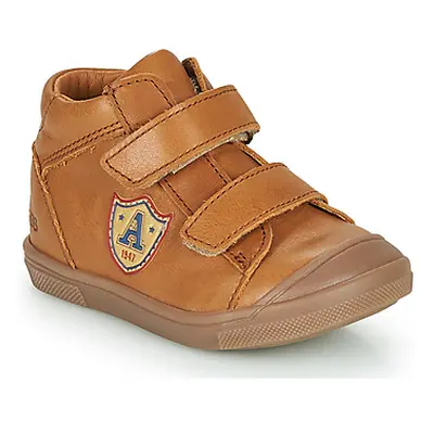 GBB LAUREL boys's Children's Shoes (High-top Trainers) in Brown