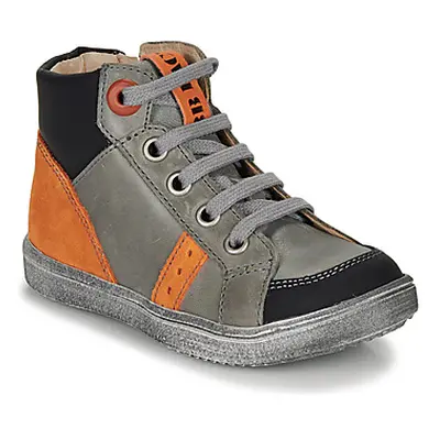 GBB ANGELITO boys's Children's Shoes (High-top Trainers) in Grey