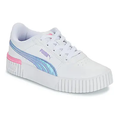 Puma Carina 2.0 Bouncy Sky PS girls's Children's Shoes (Trainers) in White