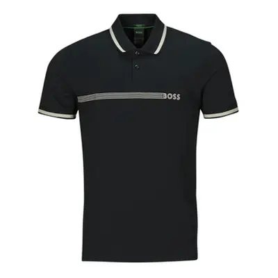 BOSS Paddy 1 men's Polo shirt in Black