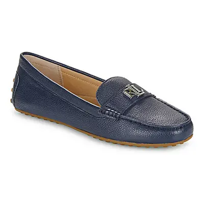 Lauren Ralph Lauren BARNSBURY-FLATS-DRIVER women's Loafers / Casual Shoes in Blue