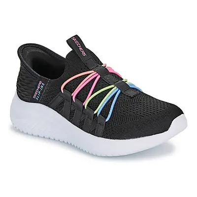 Skechers ULTRA FLEX 3.0 girls's Children's Shoes (Trainers) in Black