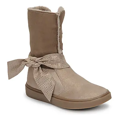 GBB EVELINA girls's Children's High Boots in Beige