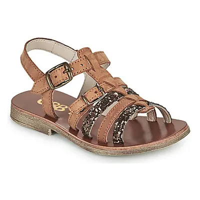 GBB BANGKOK girls's Children's Sandals in Brown