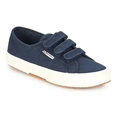 Superga 2750 COT3 VEL U women's Shoes (Trainers) in Blue