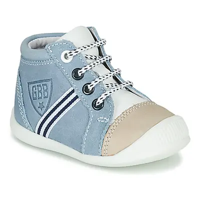 GBB GABRI boys's Children's Shoes (High-top Trainers) in Blue