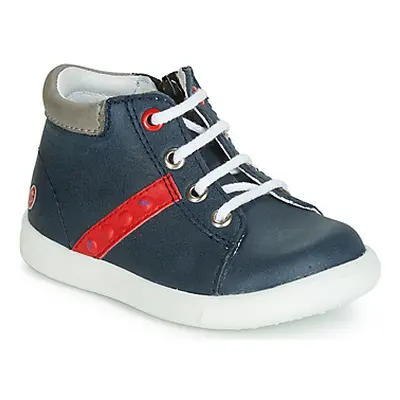 GBB FOLLIO boys's Children's Shoes (High-top Trainers) in Blue