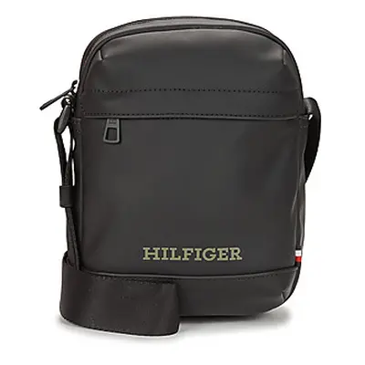 Tommy Hilfiger TH MONOTYPE PU MINI REPORTER men's Pouch in Black