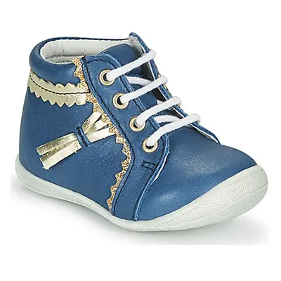 GBB ACINTA girls's Children's Shoes (High-top Trainers) in Blue