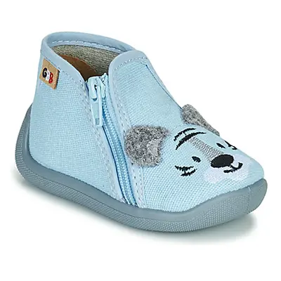 GBB APOMO girls's Children's Slippers in Blue