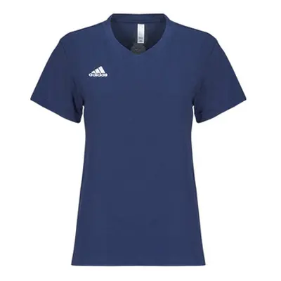 Adidas Entrada 22 T-Shirt women's T shirt in Marine