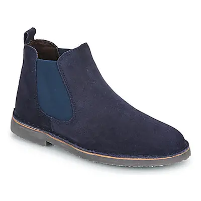 Citrouille et Compagnie HOUVETTE boys's Children's Mid Boots in Blue