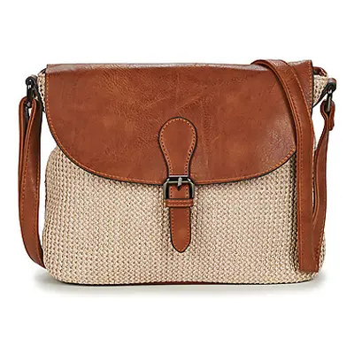 Casual Attitude OMY women's Shoulder Bag in Beige